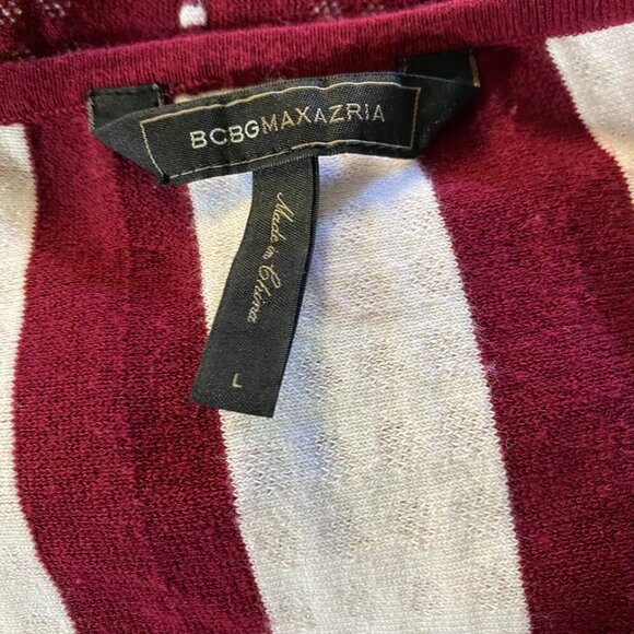 BCBG MAXAZRIA VICTORIA SLEEVESLESS SWEATER DRESS L - Picture 7 of 7